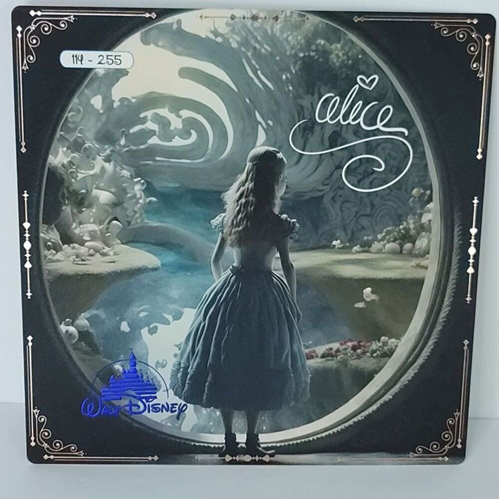 Alice in Wonderland Disney 100th Anniversary Limited Art Card Print Big 114/255